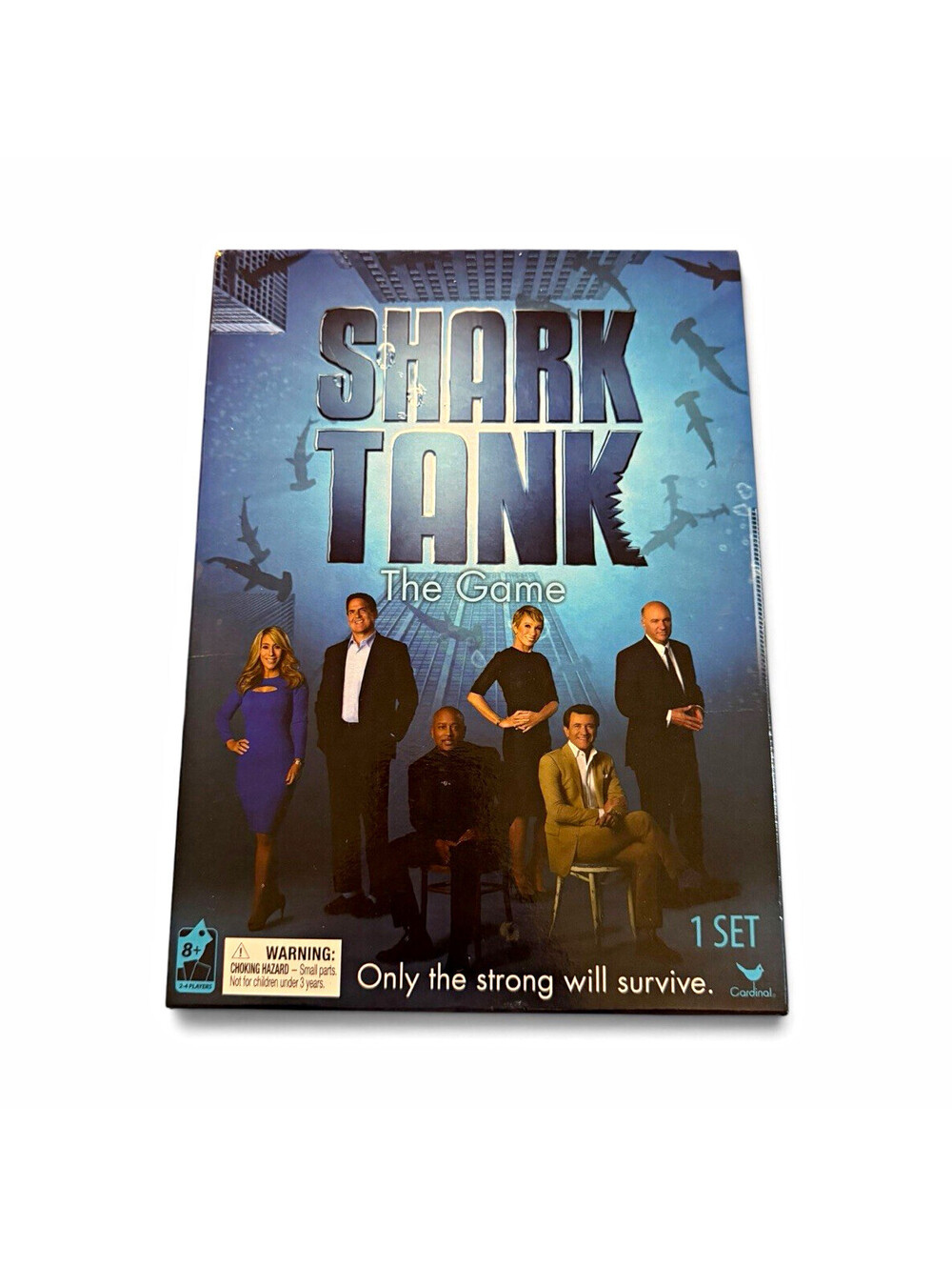 Cardinal Shark Tank The Game Finance Board Game Dice 2-4 Players 8+ 2009